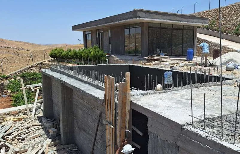 Private chalet construction works