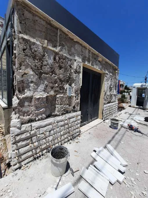 Private school boundary wall renewal — portfolio photograph 3